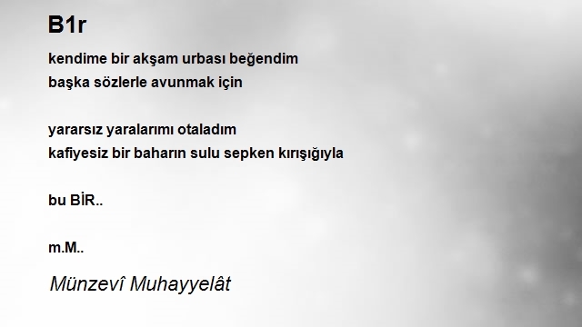 Münzevî Muhayyelât