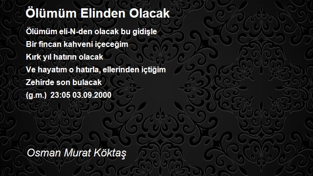 Osman Murat Köktaş