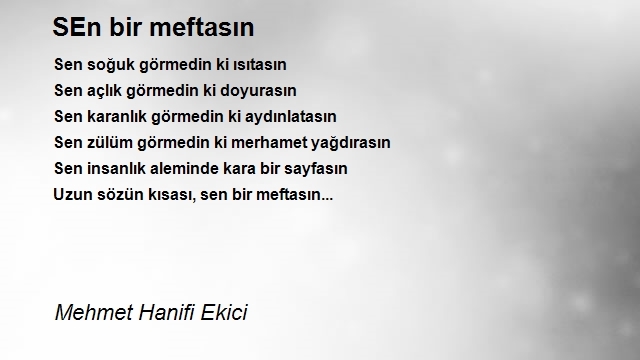 Mehmet Hanifi Ekici