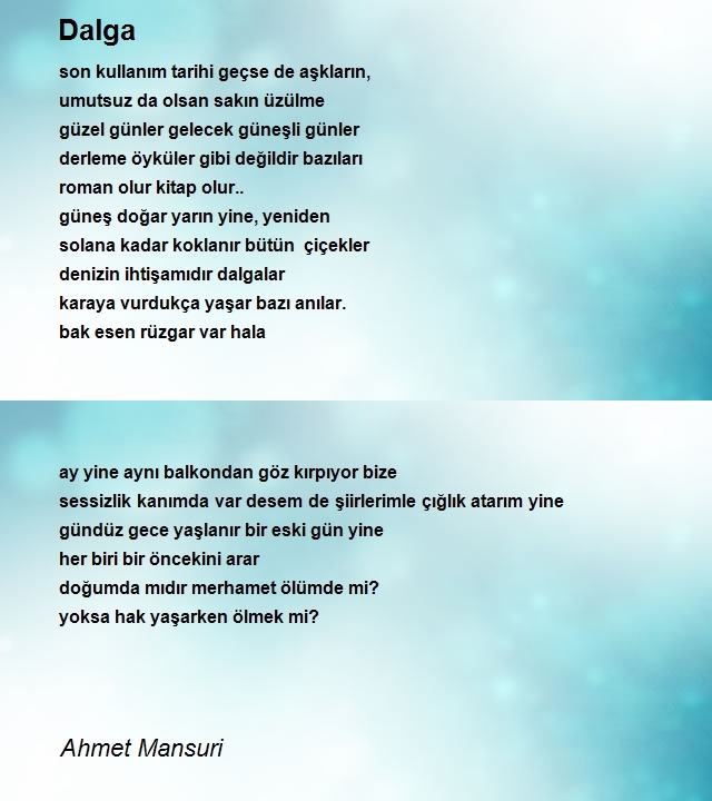 Ahmet Mansuri