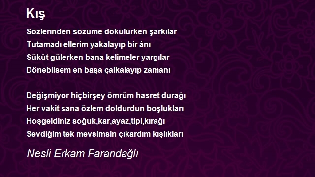 Nesli Erkam Farandağlı