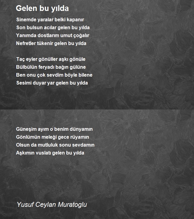 Yusuf Ceylan Muratoglu