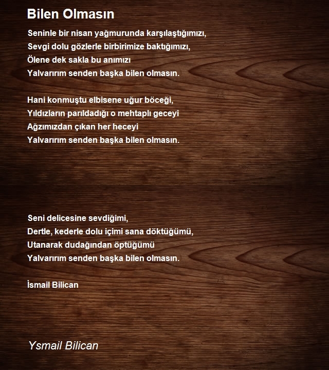 Ysmail Bilican