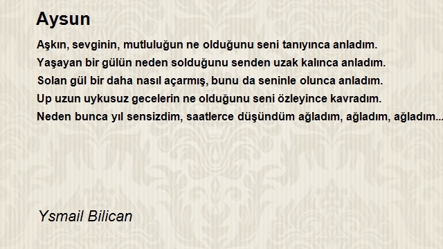 Ysmail Bilican