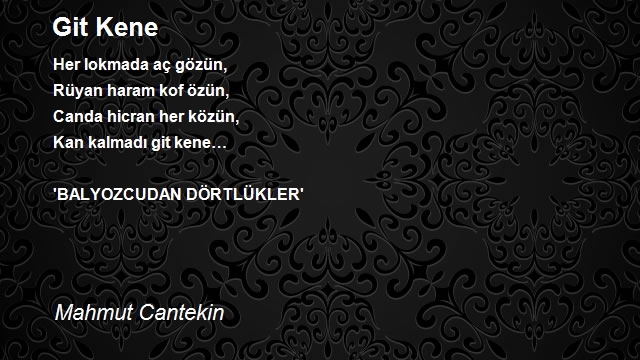 Mahmut Cantekin