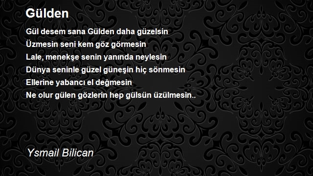 Ysmail Bilican