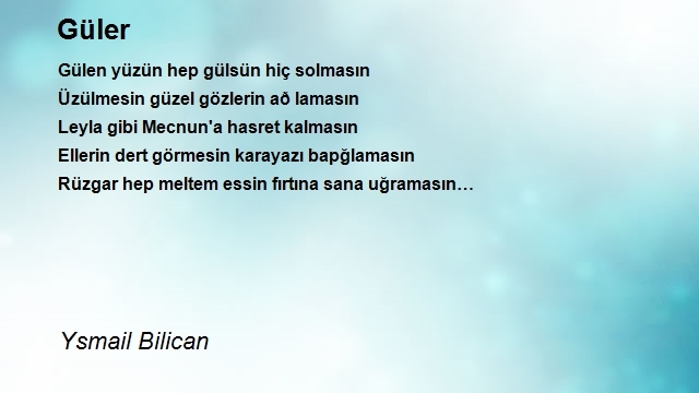 Ysmail Bilican