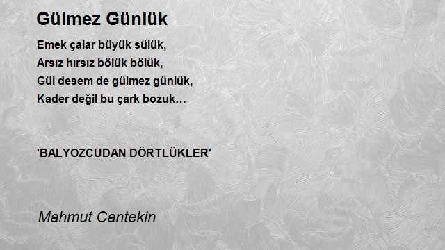 Mahmut Cantekin