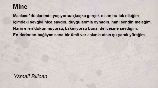 Ysmail Bilican