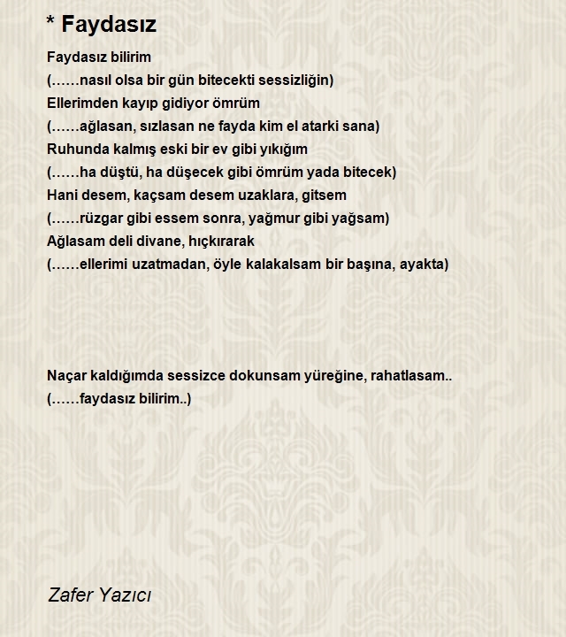 Zafer Yazıcı