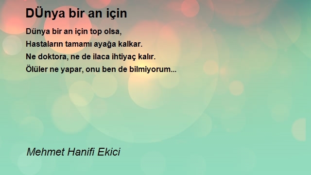 Mehmet Hanifi Ekici