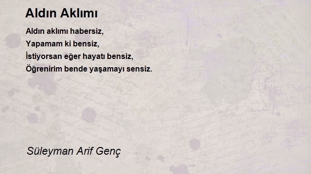 Süleyman Arif Genç