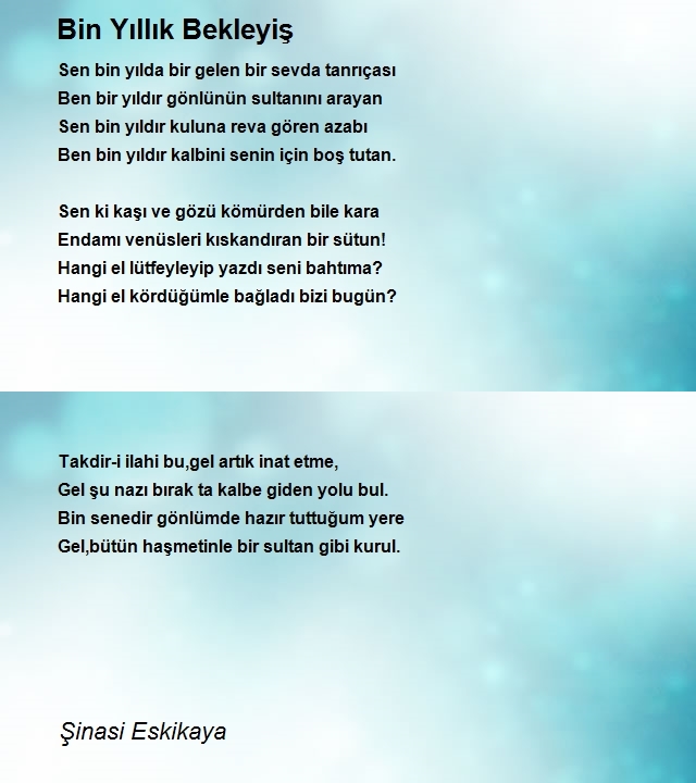 Şinasi Eskikaya