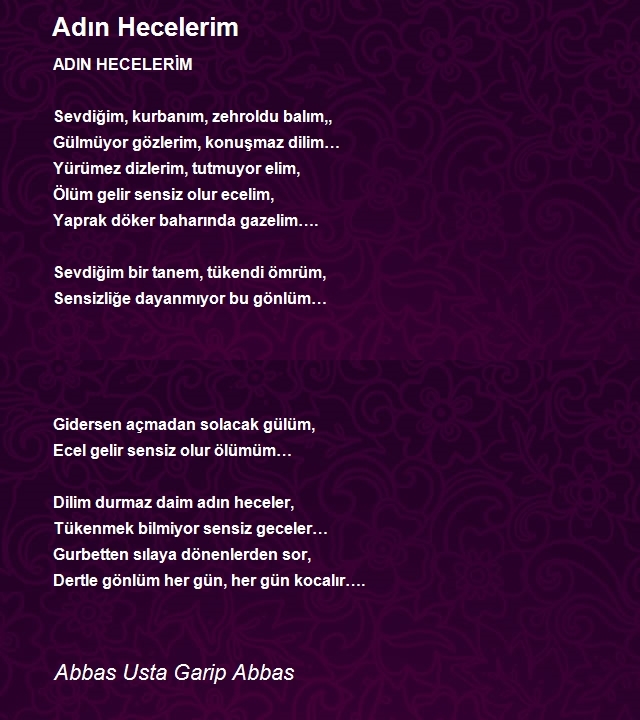 Abbas Usta Garip Abbas