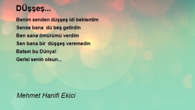 Mehmet Hanifi Ekici