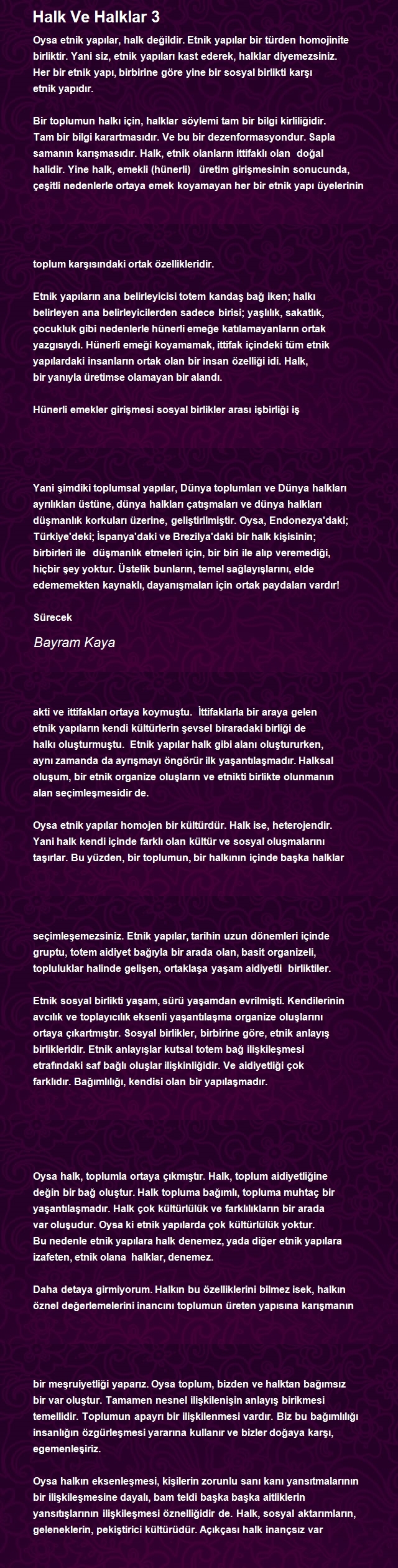 Bayram Kaya