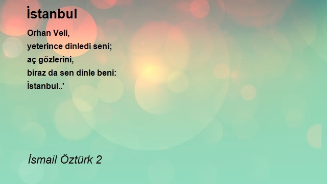 İsmail Öztürk 2