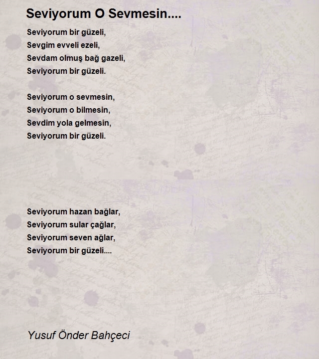 Yusuf Önder Bahçeci