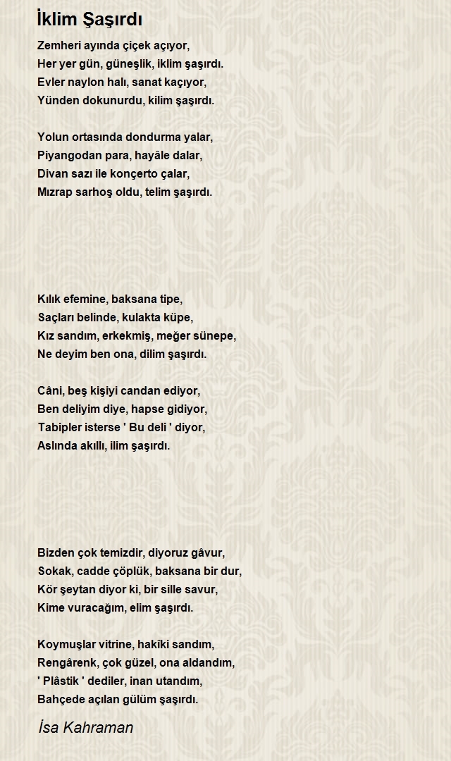 İsa Kahraman