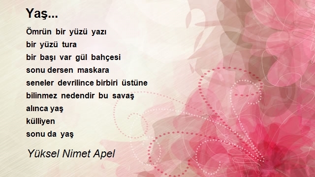 Yüksel Nimet Apel