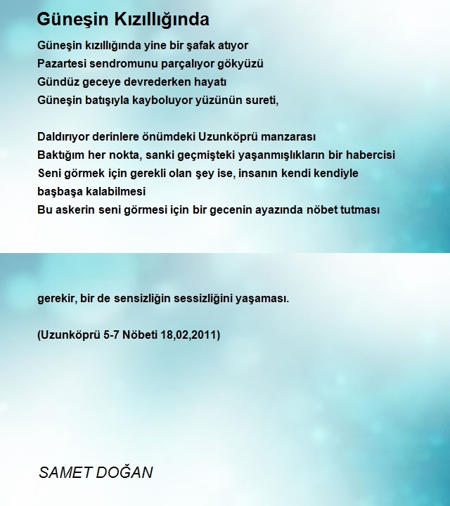 SAMET DOĞAN 