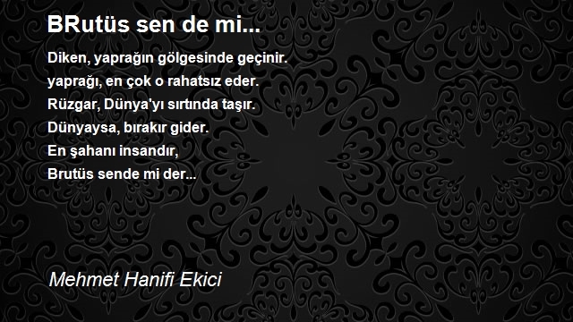 Mehmet Hanifi Ekici