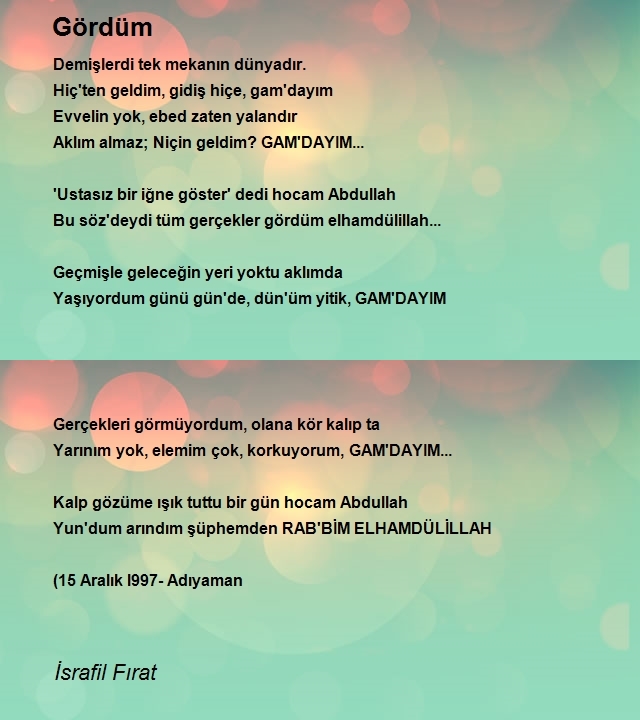 İsrafil Fırat