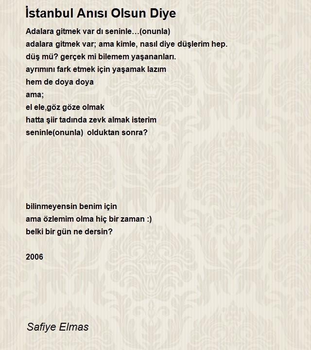 Safiye Elmas