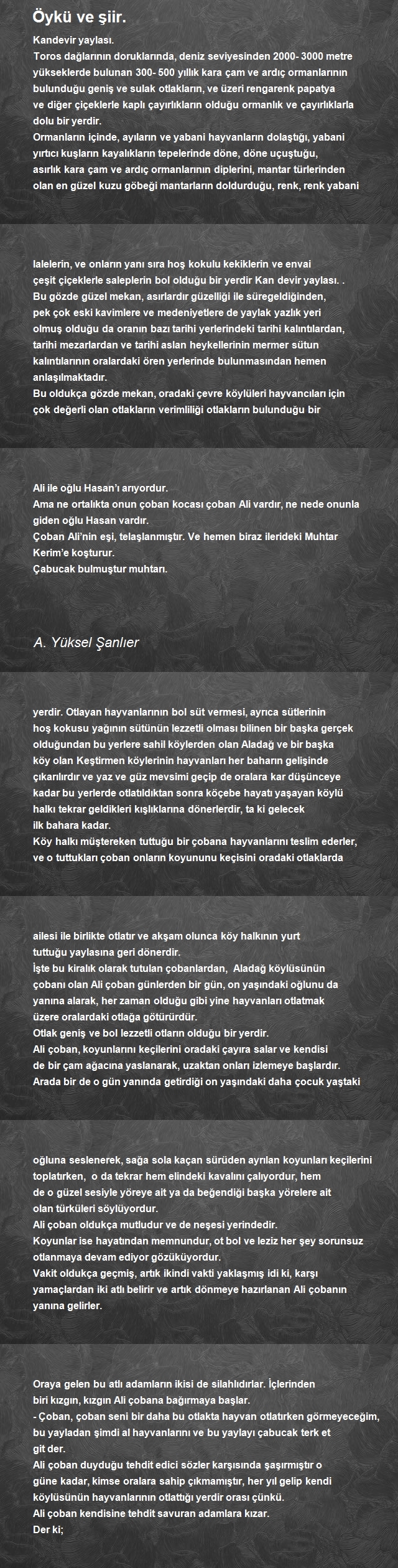 A. Yüksel Şanlıer