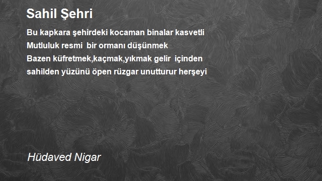 Hüdaved Nigar