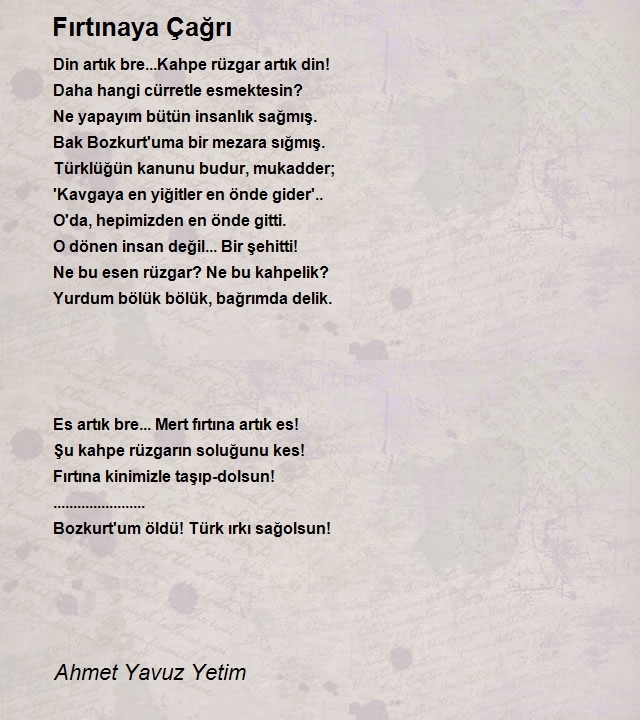 Ahmet Yavuz Yetim