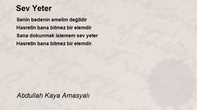 Abdullah Kaya Amasyalı