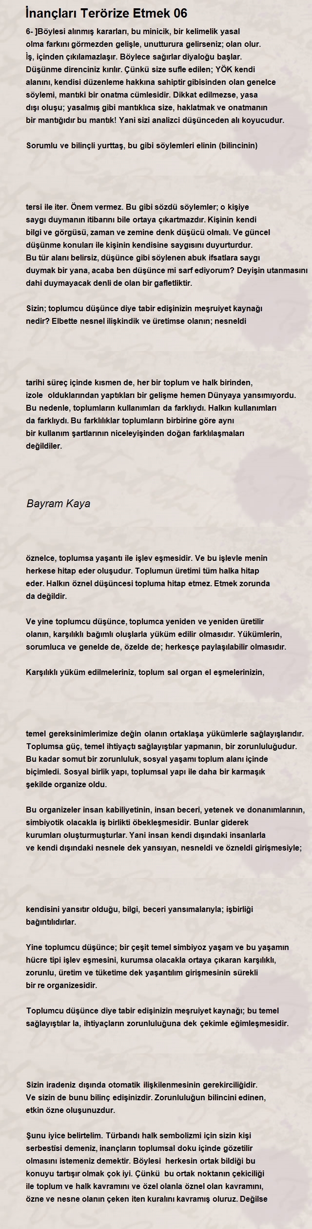 Bayram Kaya