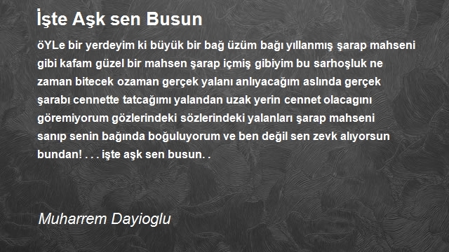 Muharrem Dayioglu