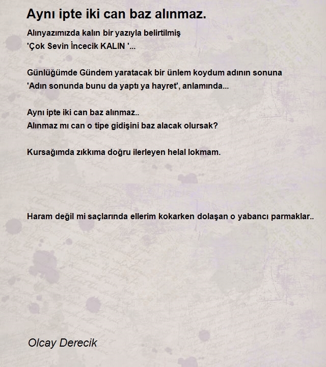 Olcay Derecik