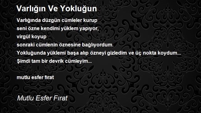 Mutlu Esfer Fırat