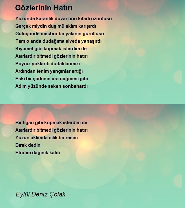 Eylül Deniz Çolak