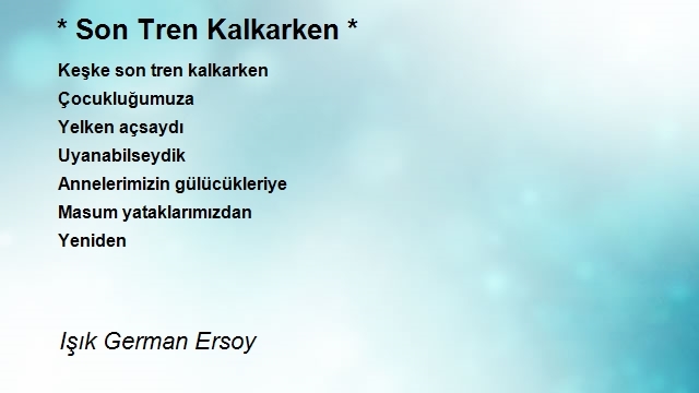 Işık German Ersoy 