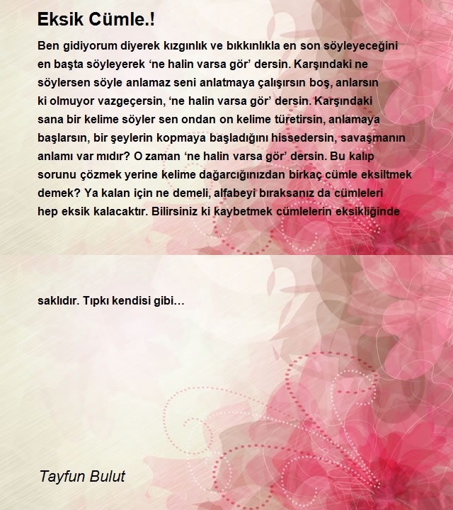 Tayfun Bulut