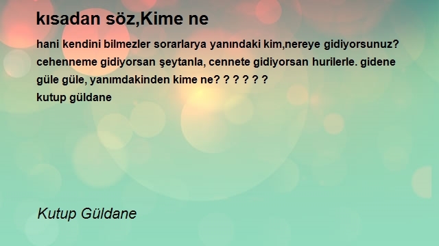 Kutup Güldane