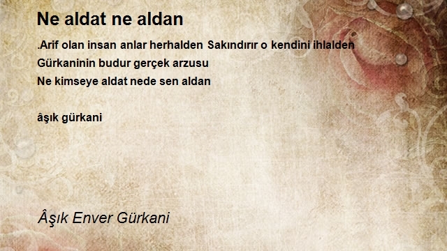 Âşık Enver Gürkani