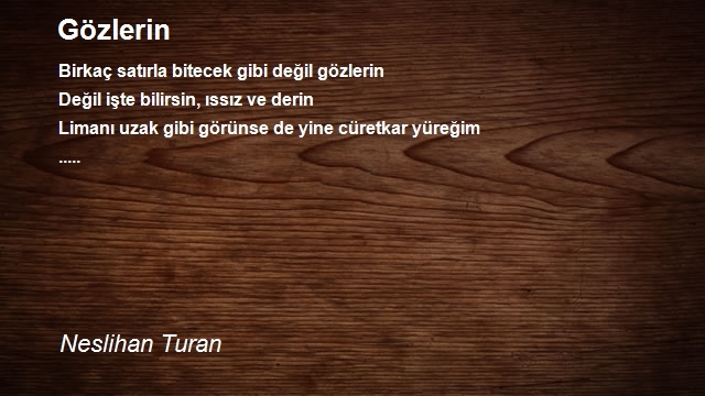 Neslihan Turan