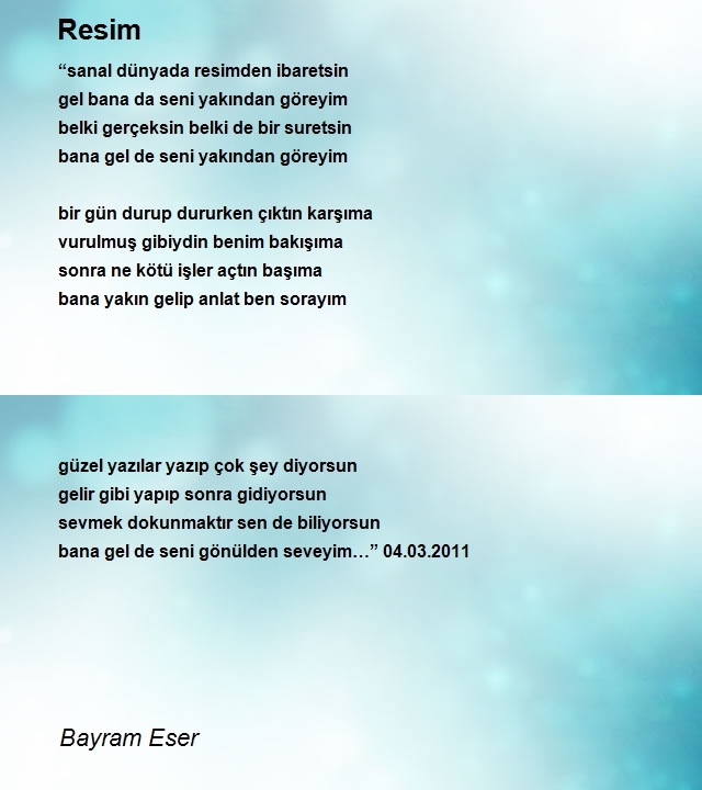 Bayram Eser