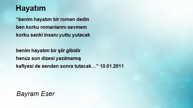 Bayram Eser