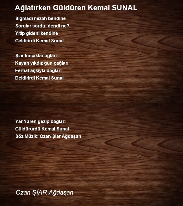 Ozan ŞİAR Ağdaşan