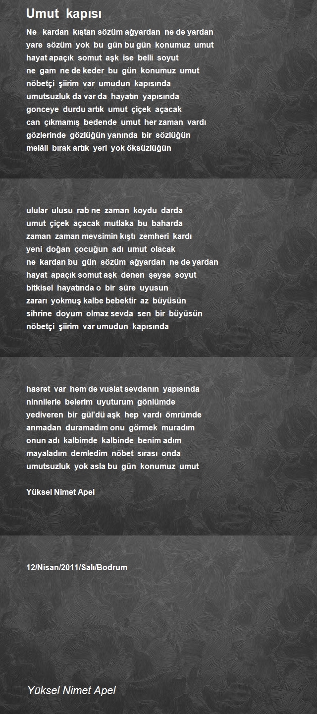 Yüksel Nimet Apel