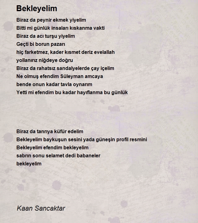 Kaan Sancaktar