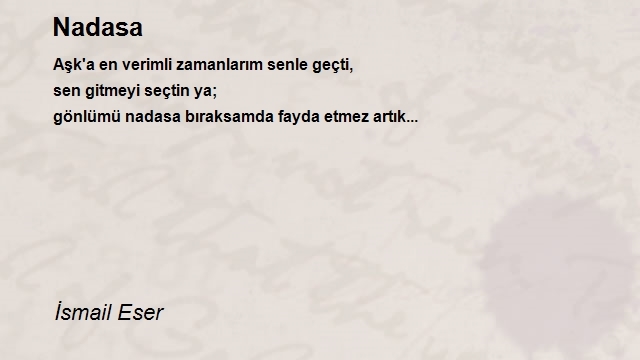 İsmail Eser