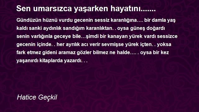 Hatice Geçkil