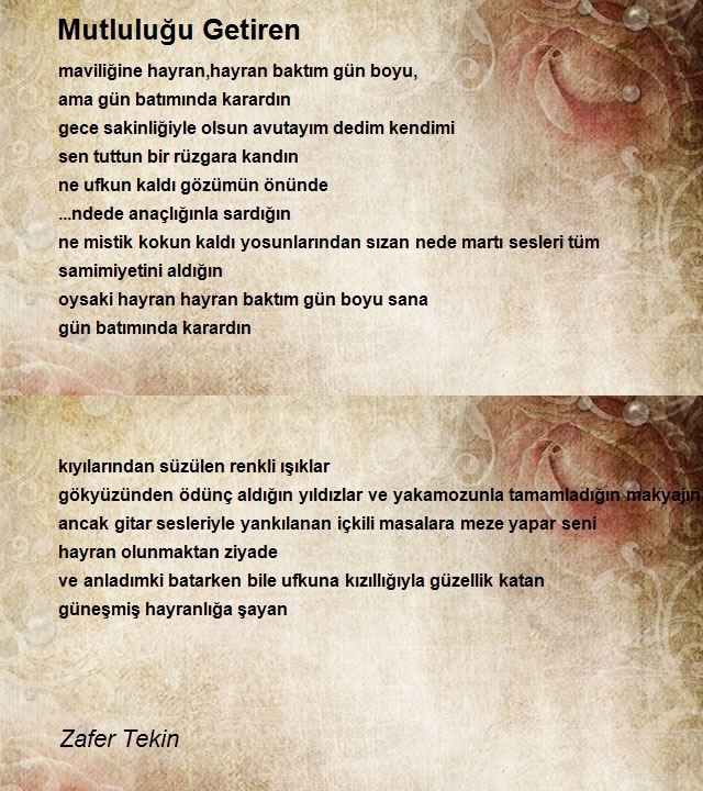 Zafer Tekin